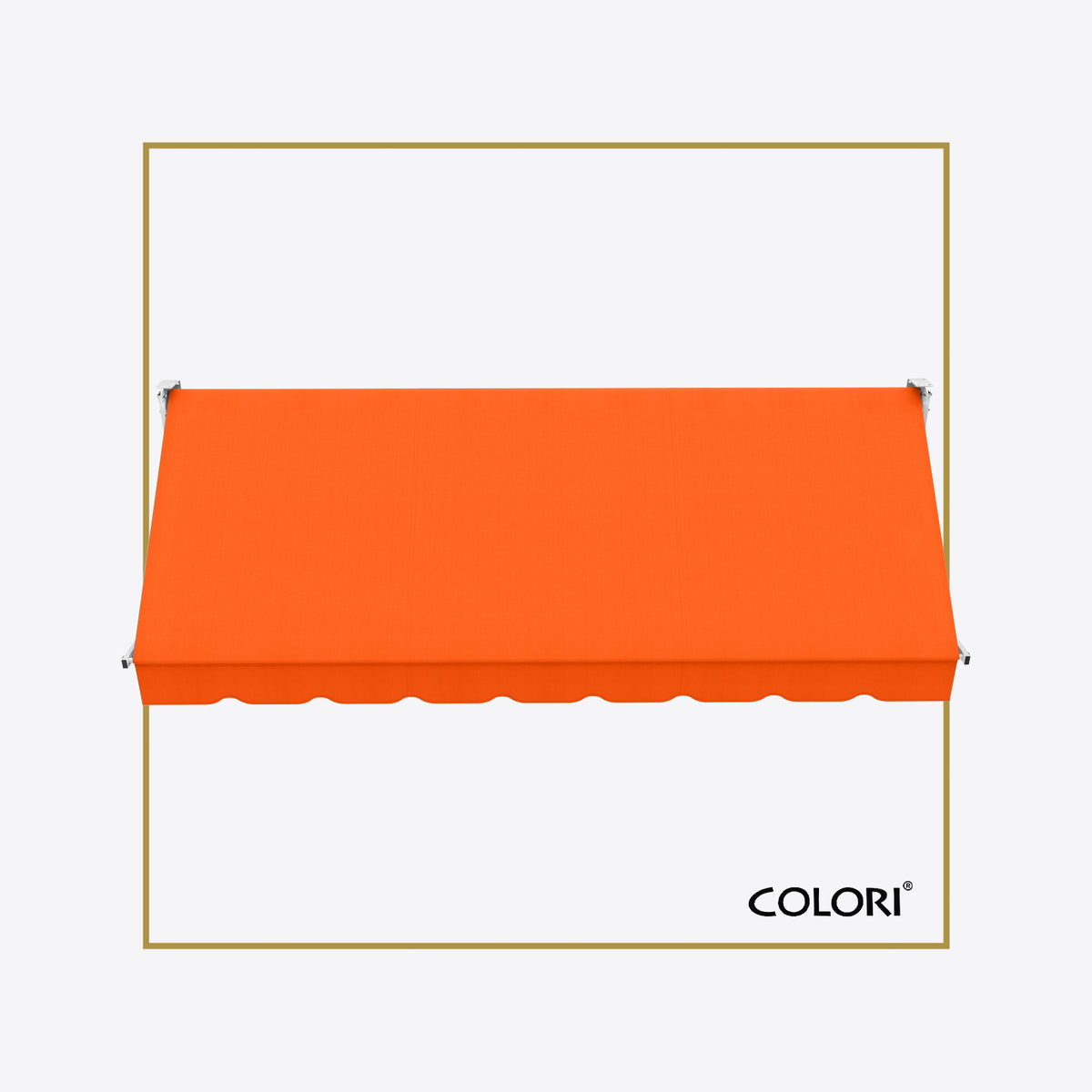 Copertină cu braț cădere clasic Goldfish Orange
