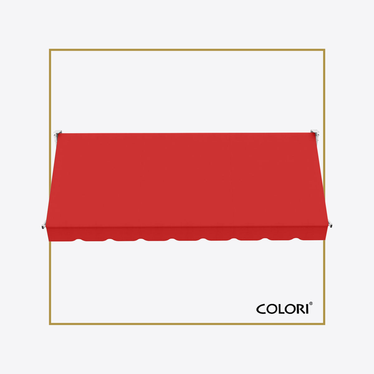 Copertină cu brațe căzătoare clasică Scarlet Red