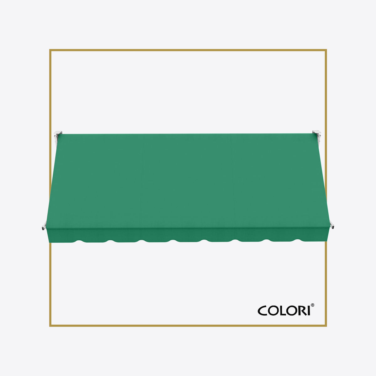 Copertină cu brațe căzătoare clasică Patio Green