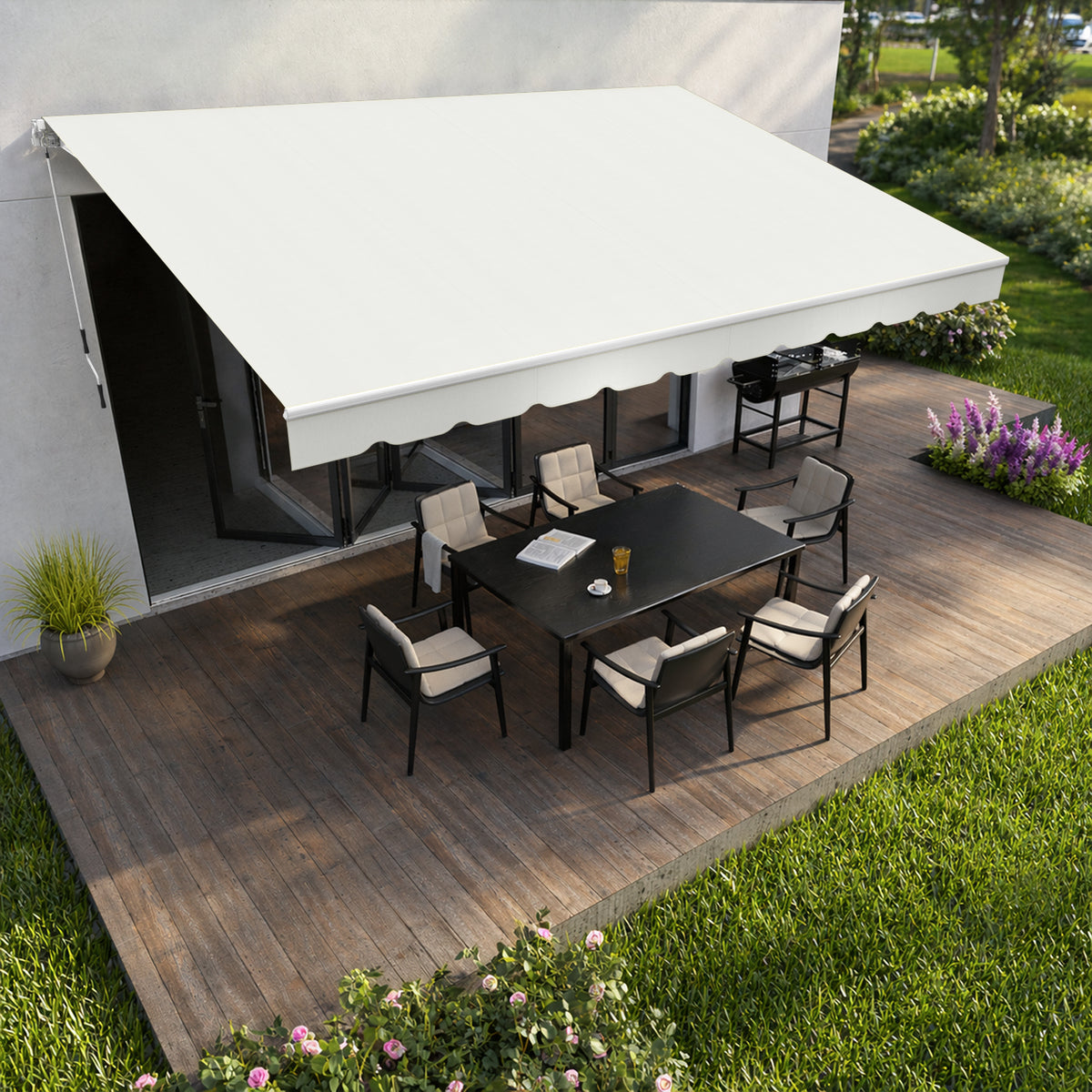 Copertină cu brațe articulate ECO Persian Taupe