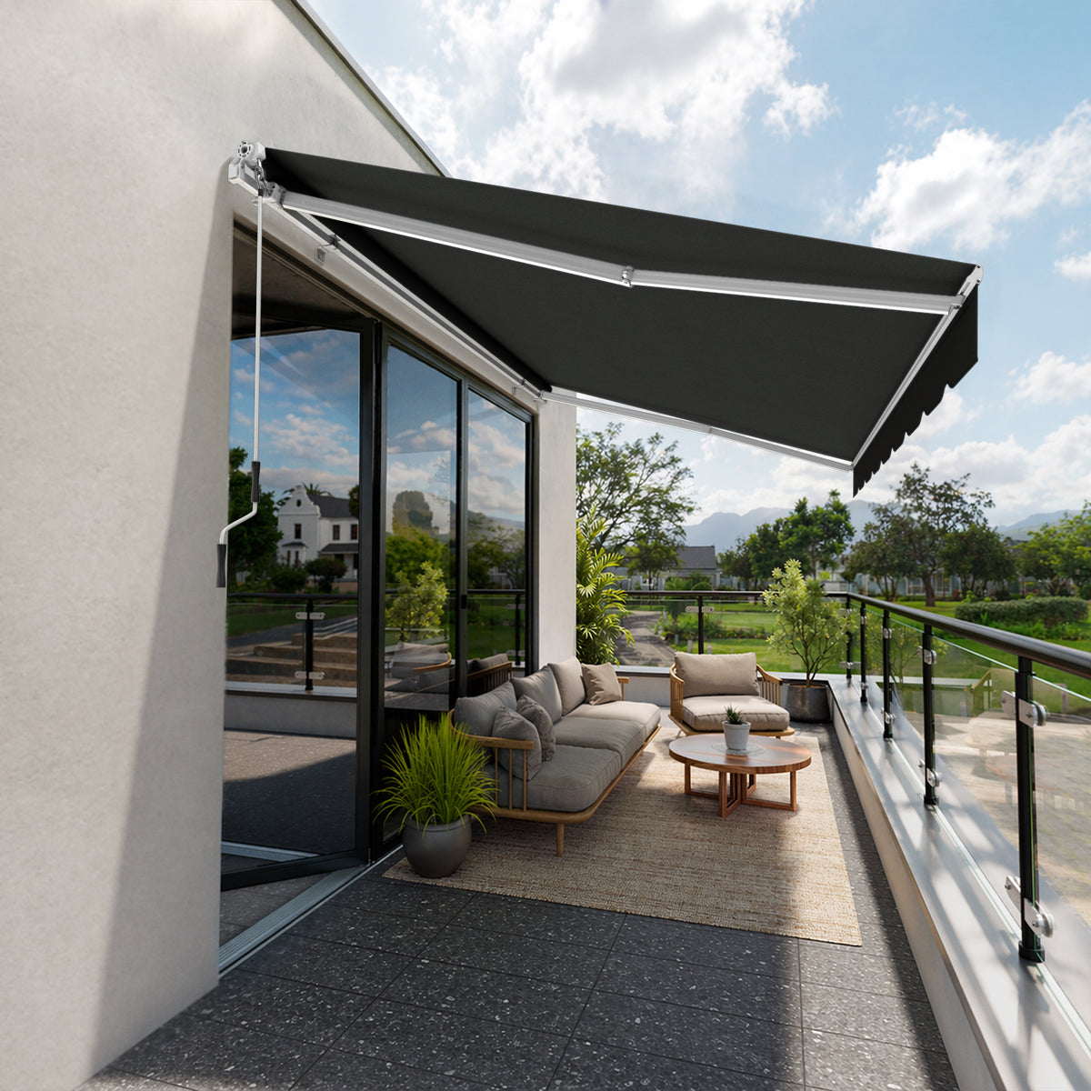 Marchiză cu brațe articulate ECO Onyx Black
