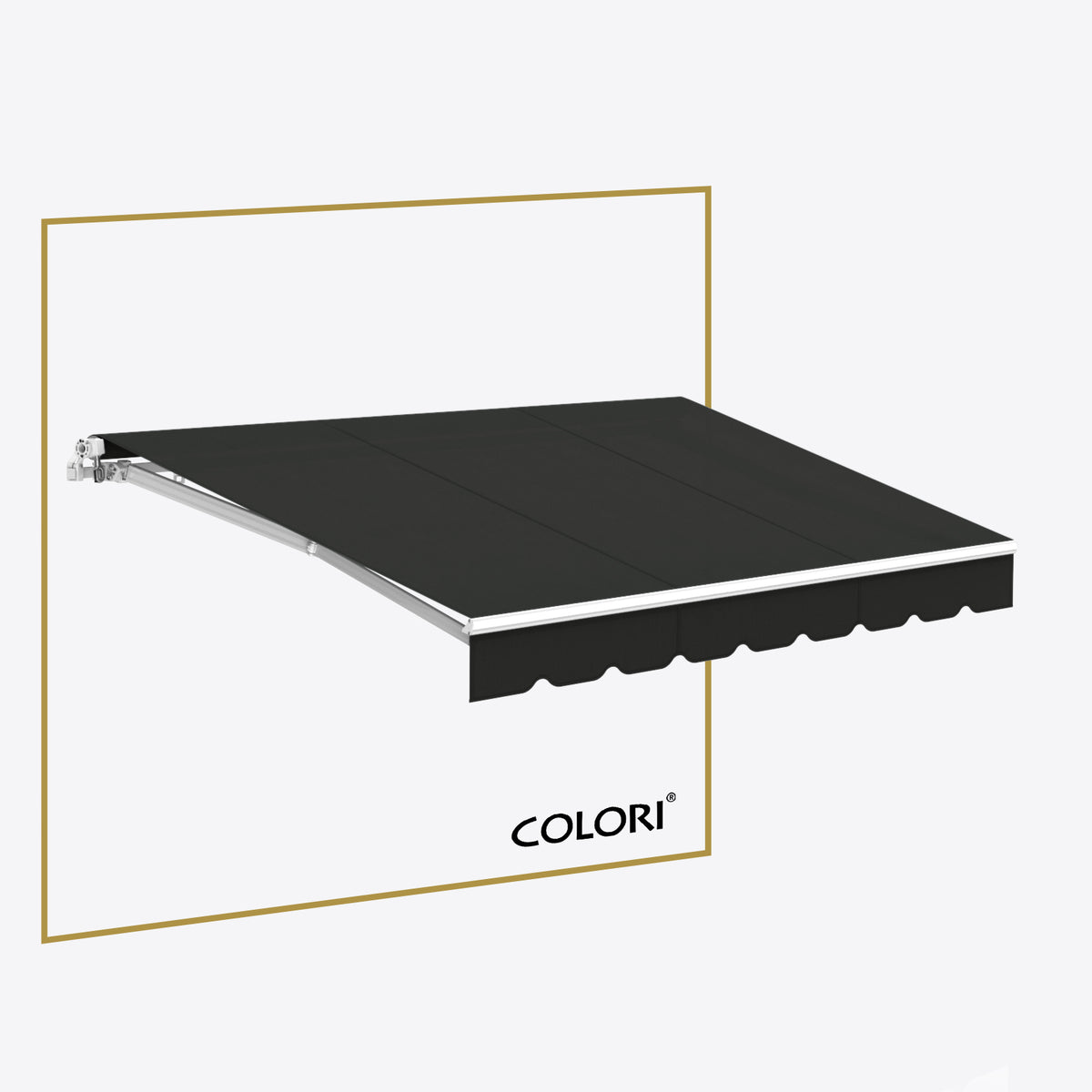 Marchiză cu brațe articulate ECO Onyx Black