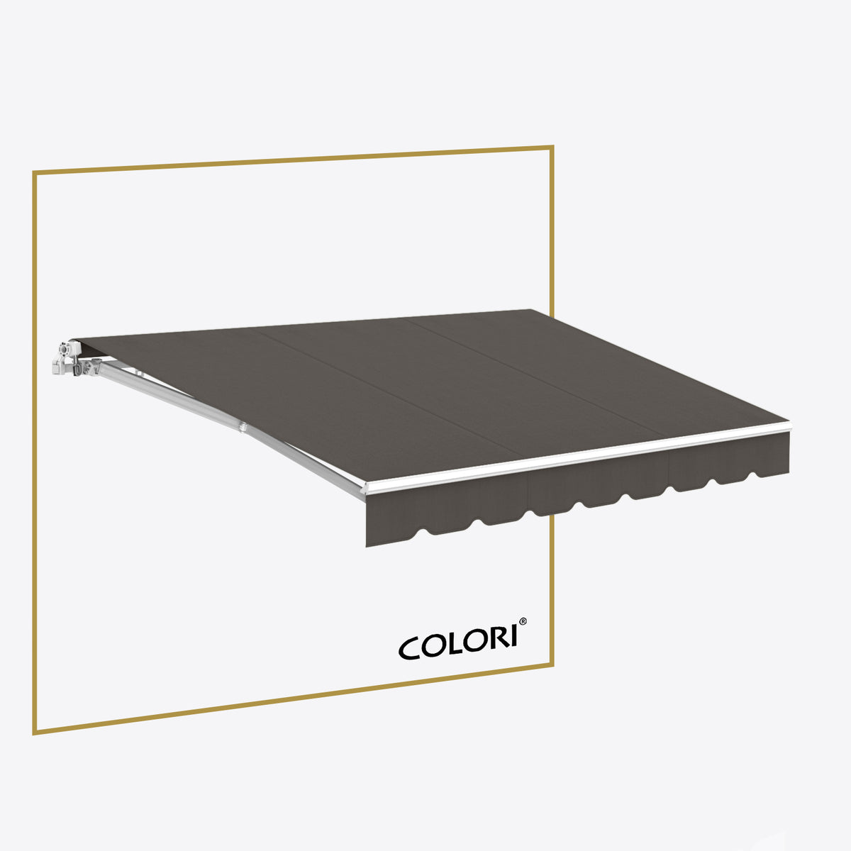 Copertină cu braț retractabil ECO Graphite