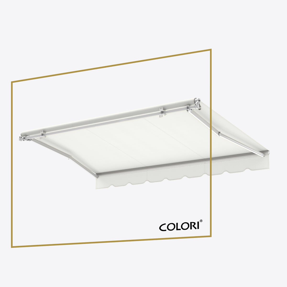 Copertină cu brațe articulate ECO Persian Taupe