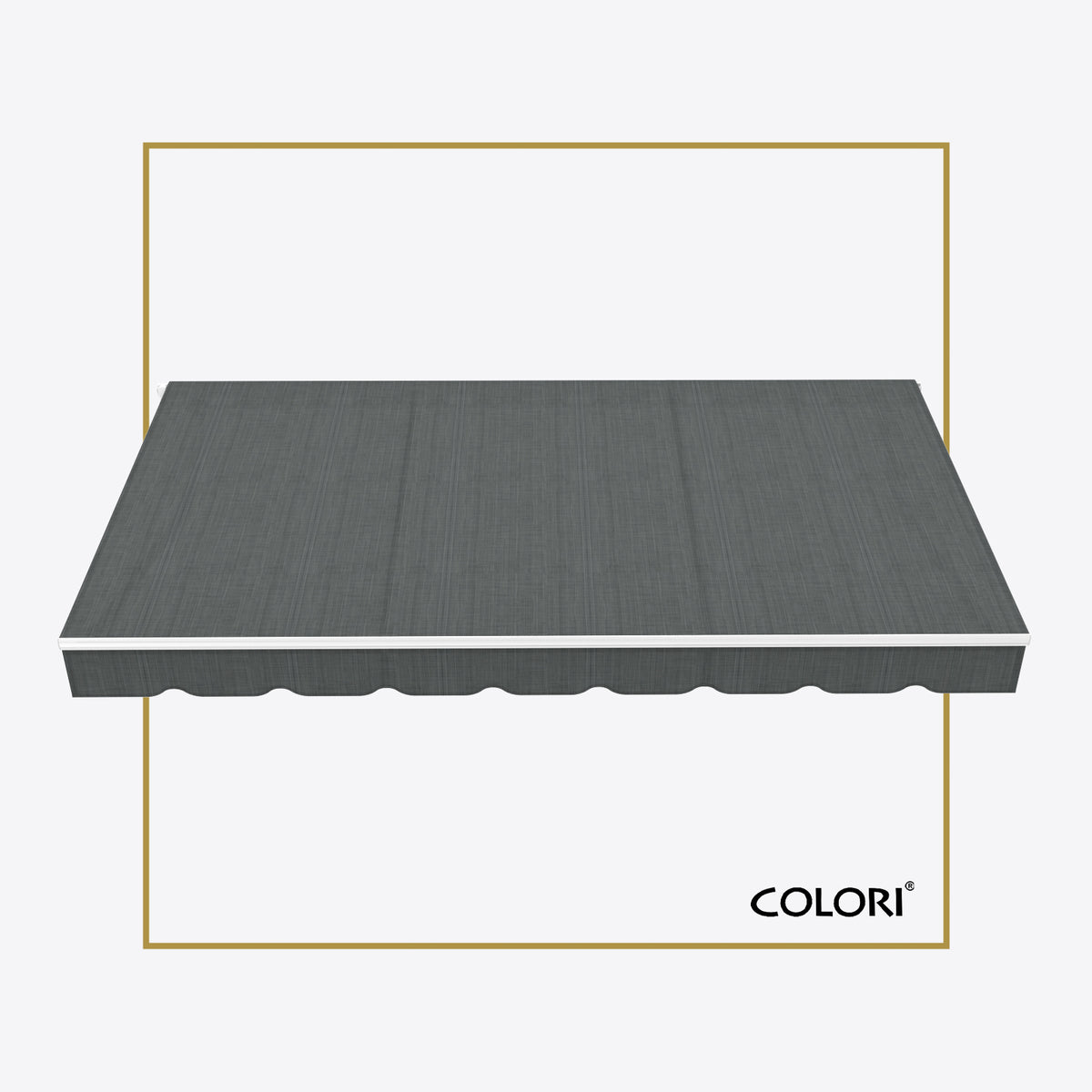 Copertină cu braț retractabil ECO Mouse Grey