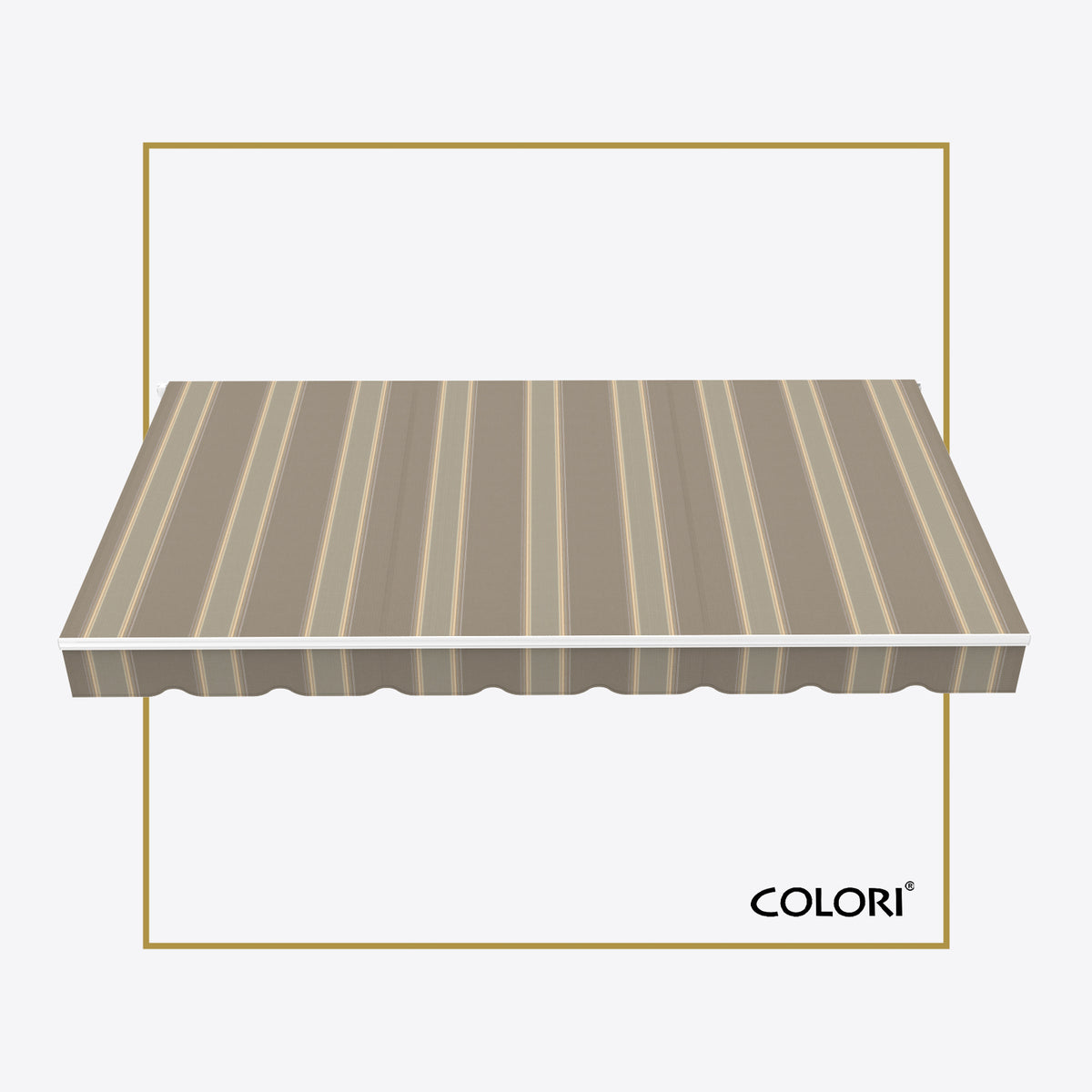 Copertină cu brațe articulate ECO Ecru Ochre