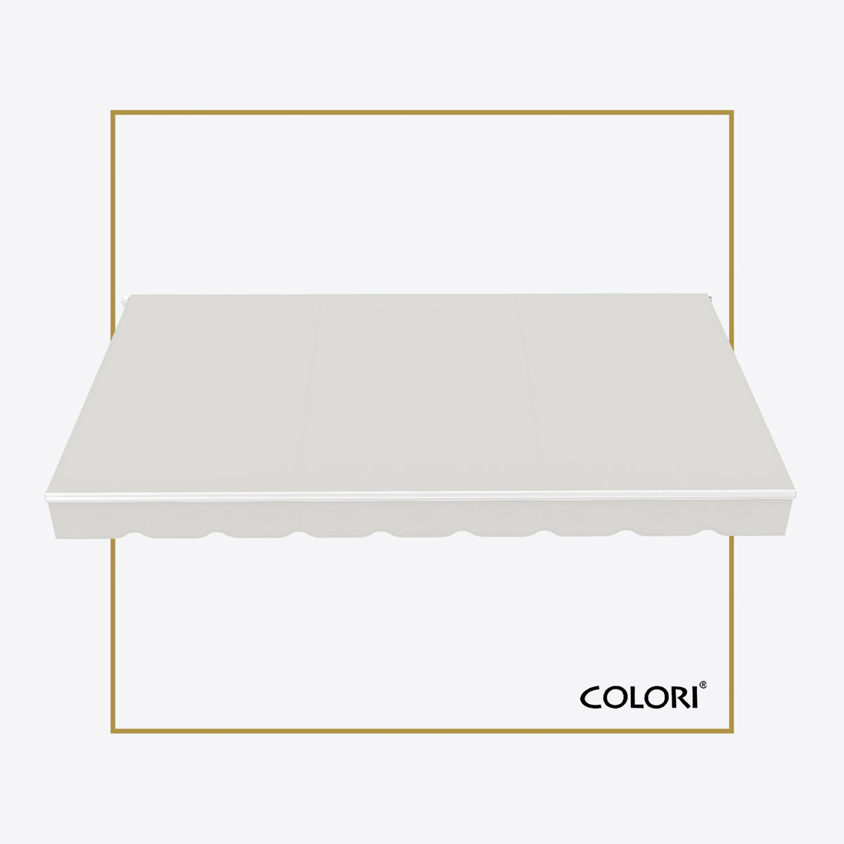 Copertină cu brațe articulate ECO Mist Grey