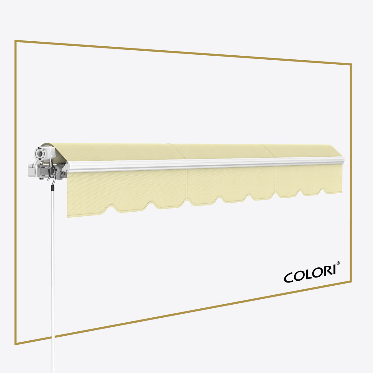 Copertină cu brațe articulate ECO Limonetto