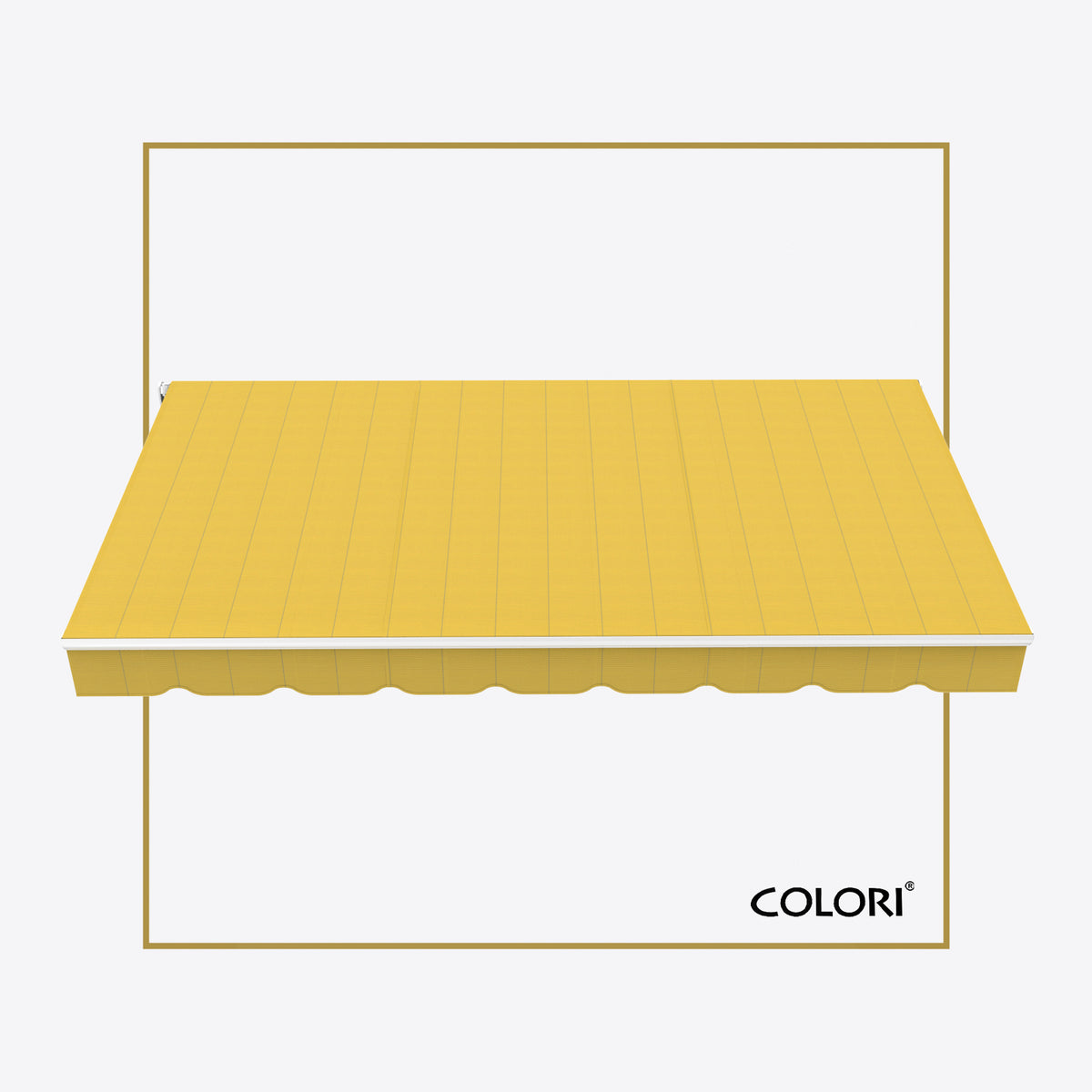 Copertină cu brațe articulate Mono British Yellow