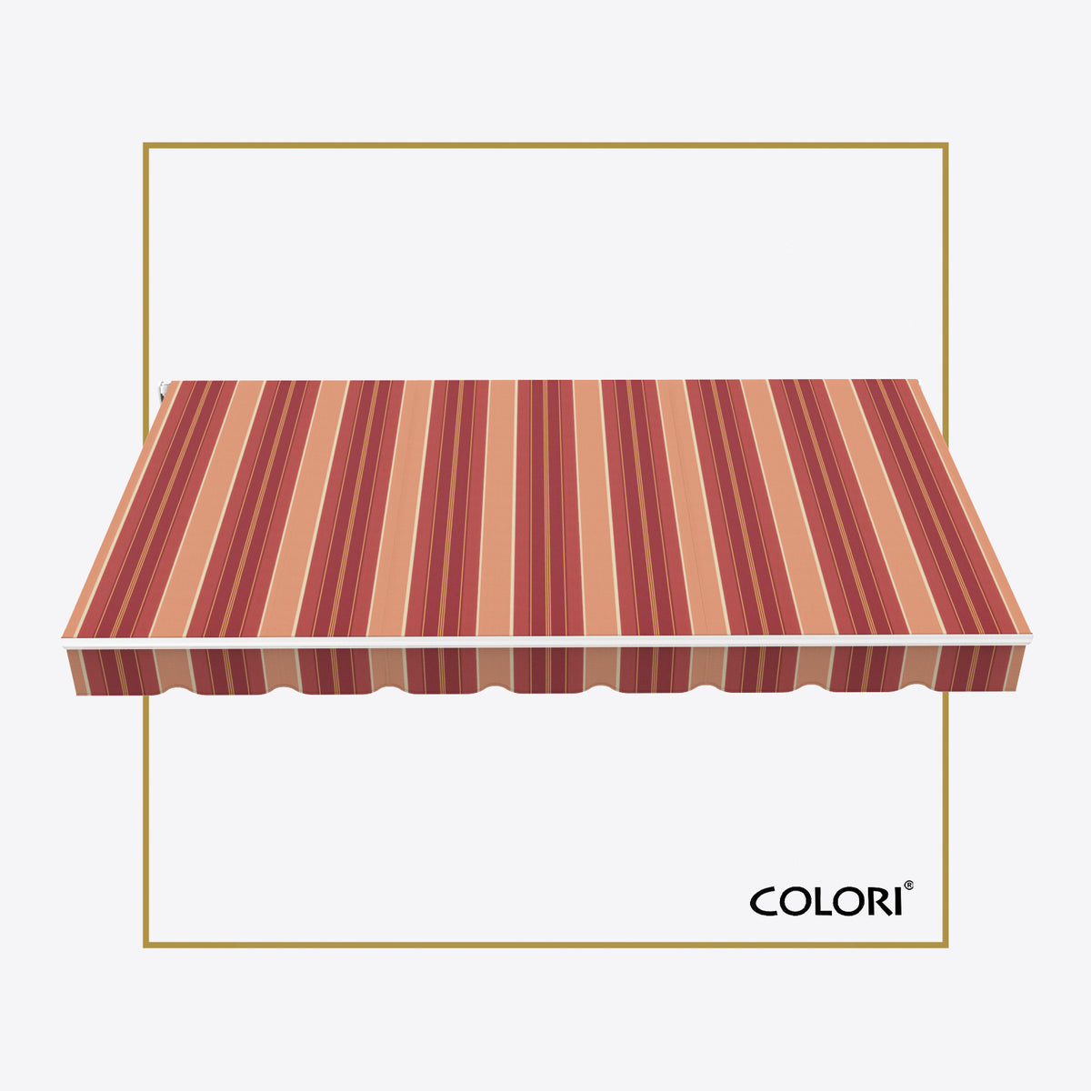 Copertină cu brațe articulate Mono Sienne Rouge