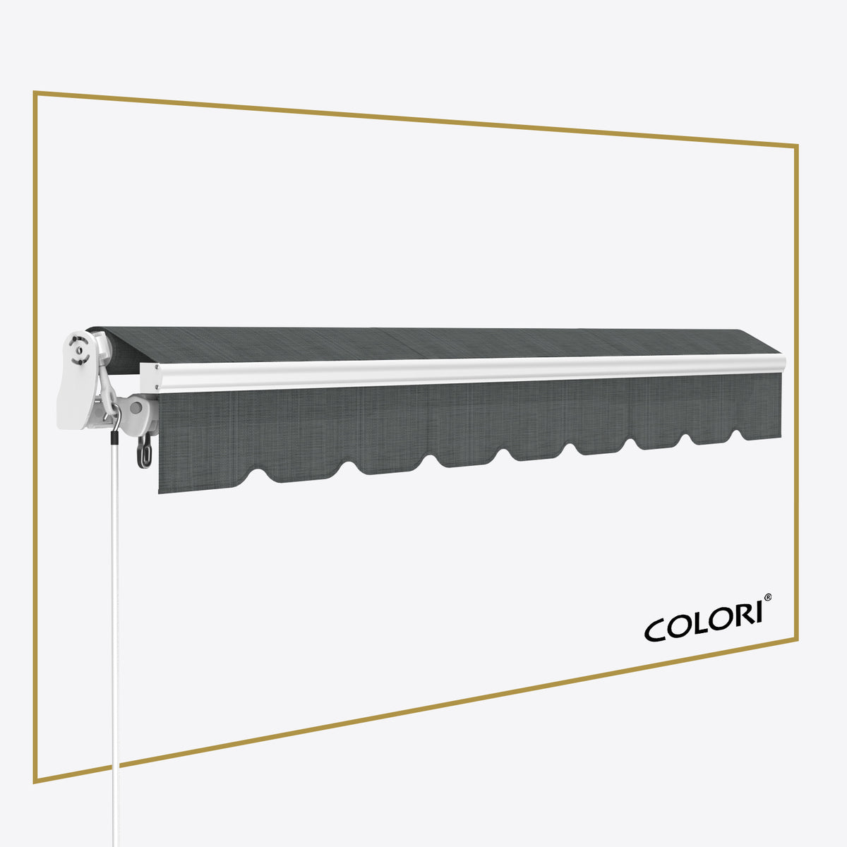 Copertină cu braț articulat Mono Mouse Grey