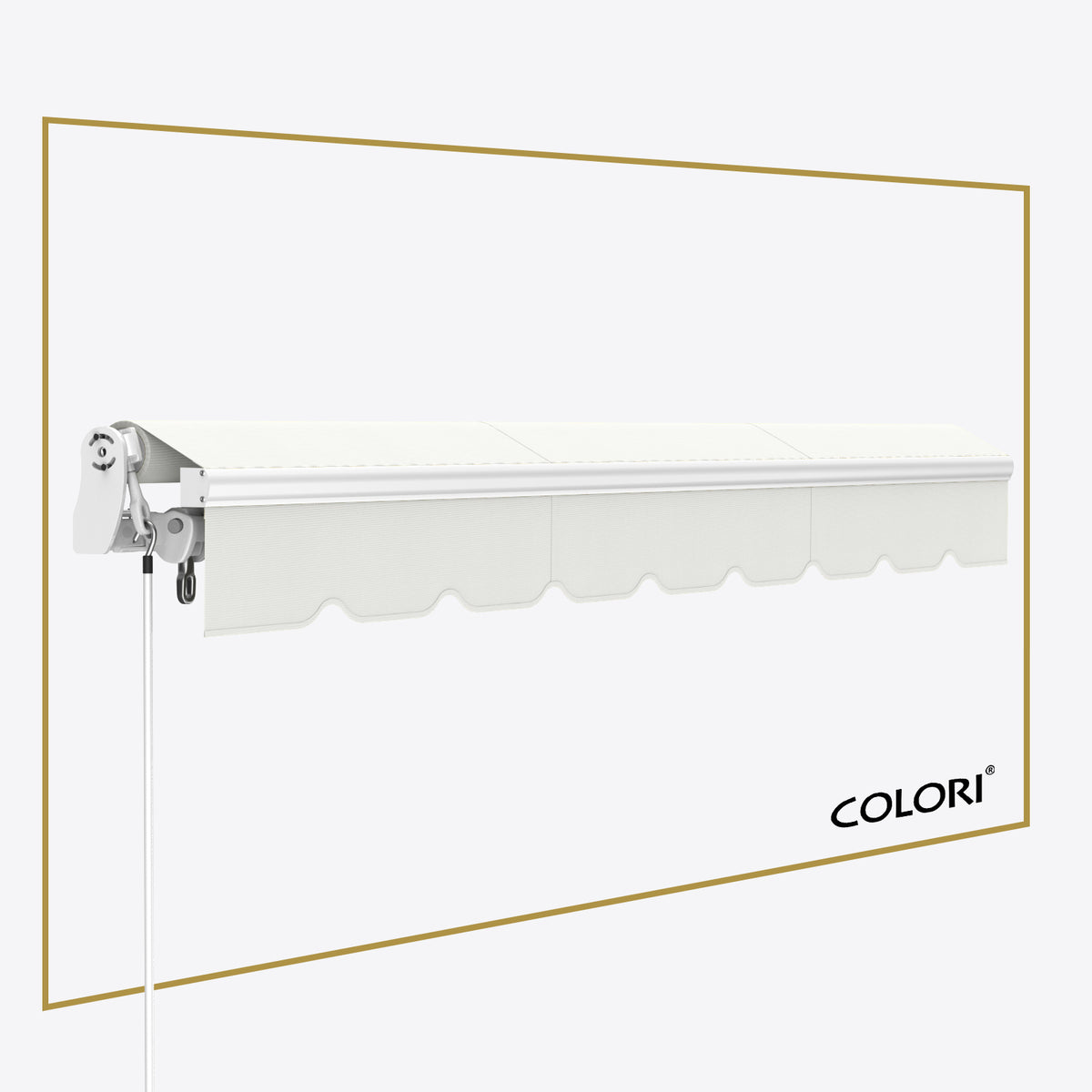 Copertină cu braț articulat Mono Persian Taupe