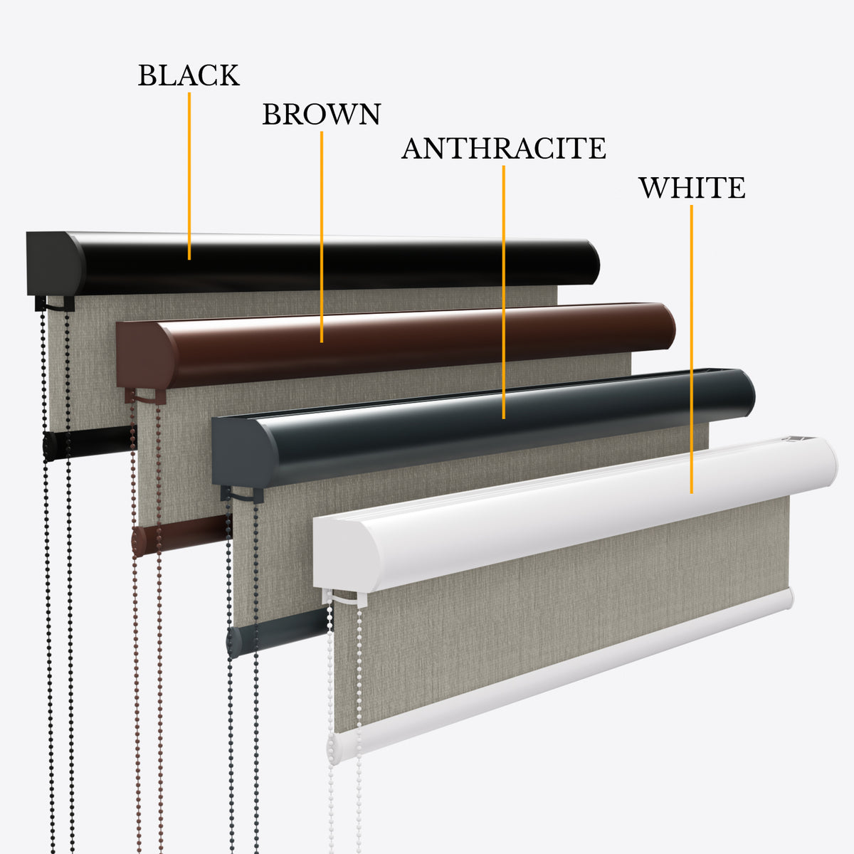 Rulouri Blackout DN Lunara Steeple Grey