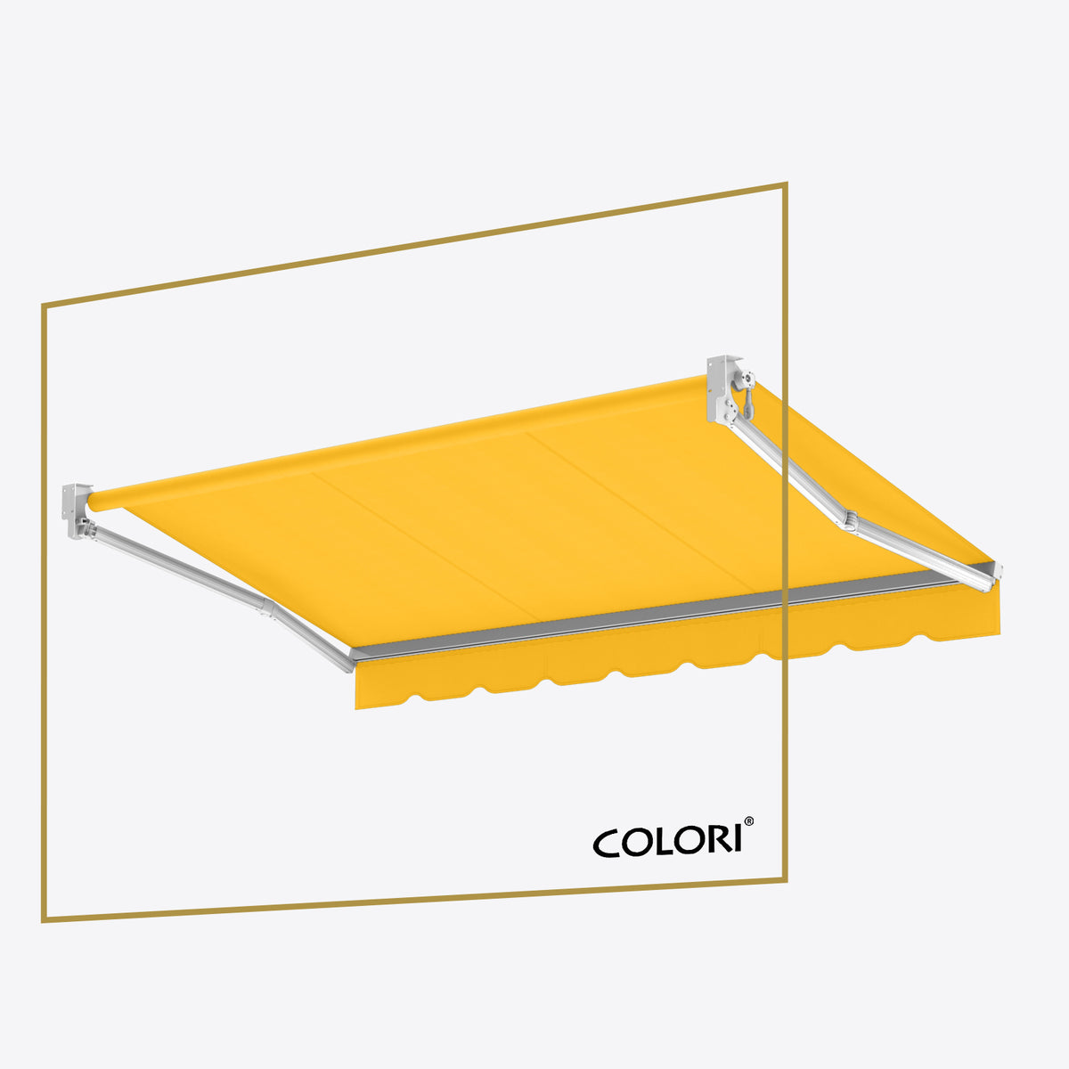 Copertină cu brațe articulate standard Marigold Yellow