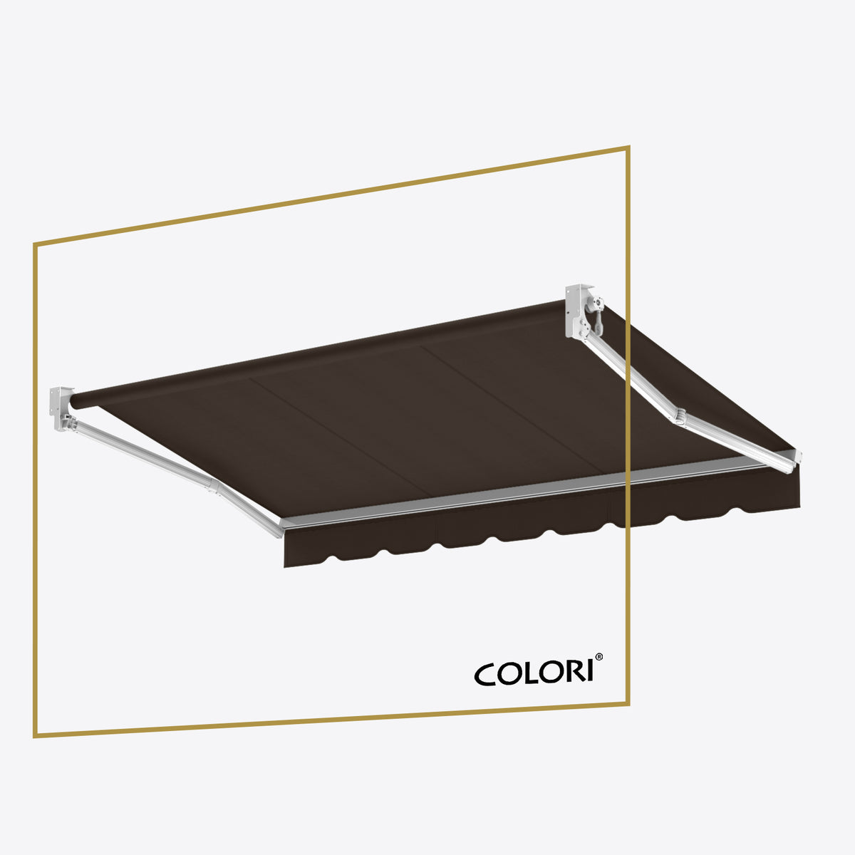 Marchiză cu braț articulat standard Chocolate