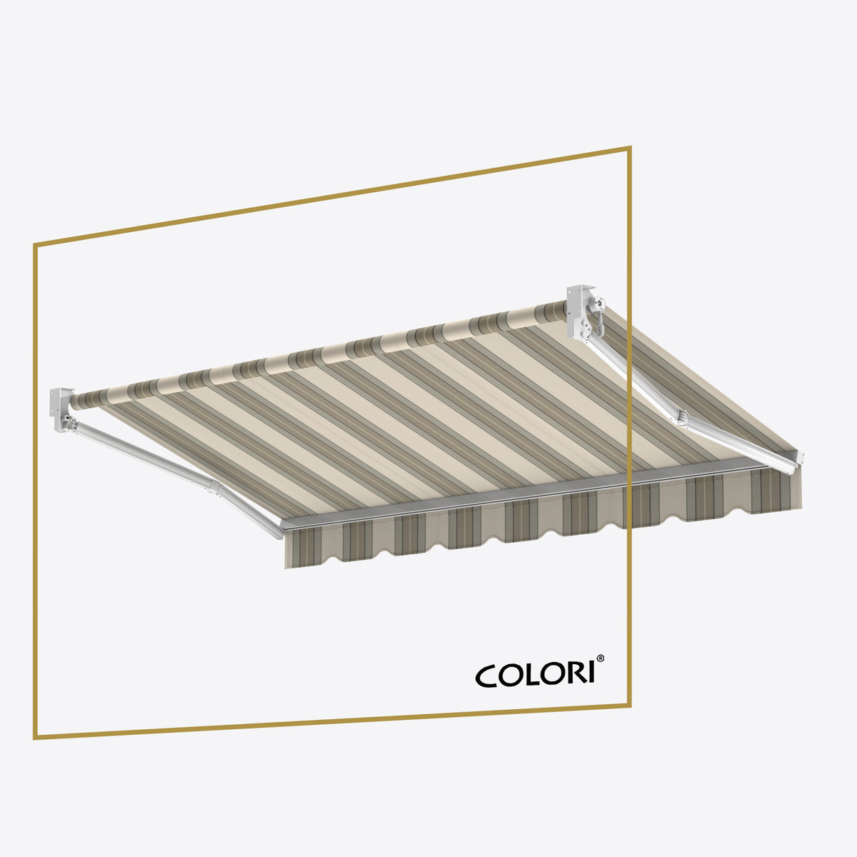 Copertină cu brațe articulate standard Midwood