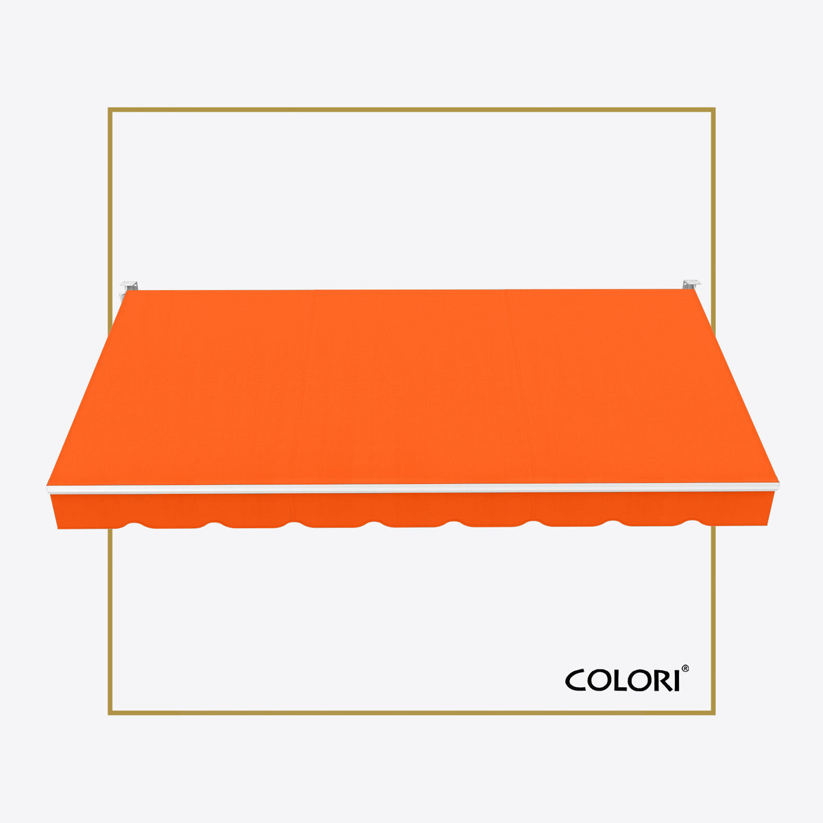 Copertină cu brațe articulate Standard Goldfish Orange