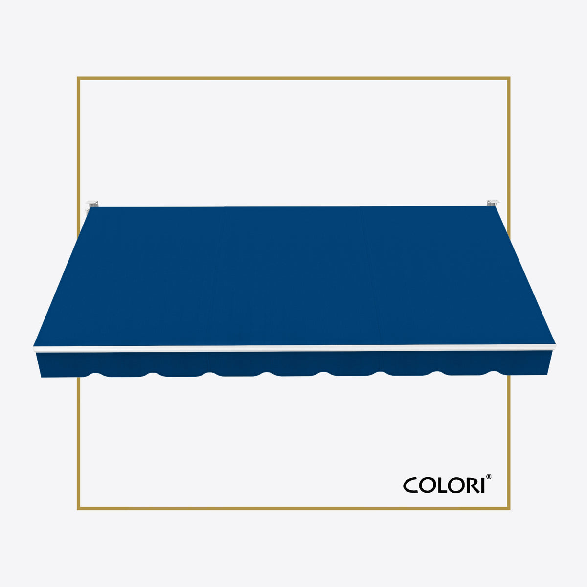 Copertină cu braț retractabil standard Yale Blue