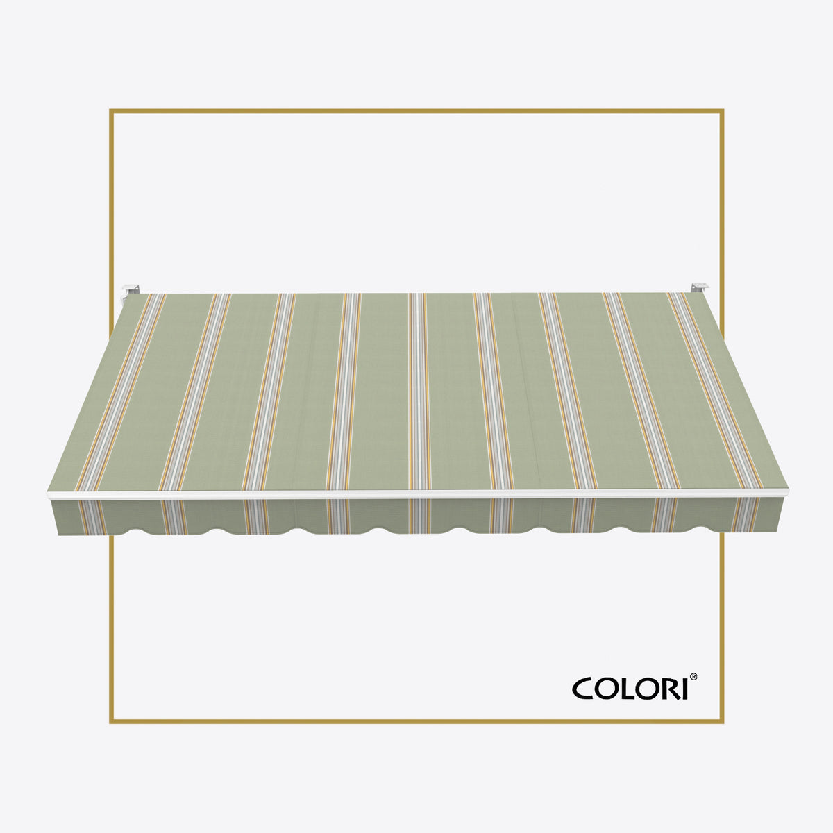 Copertină cu brațe articulate Standard Soft Olive