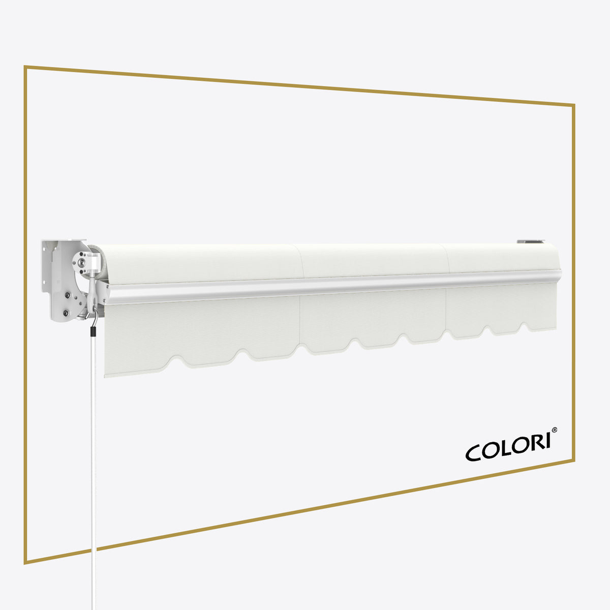 Copertină cu braț retractabil standard Persian Taupe