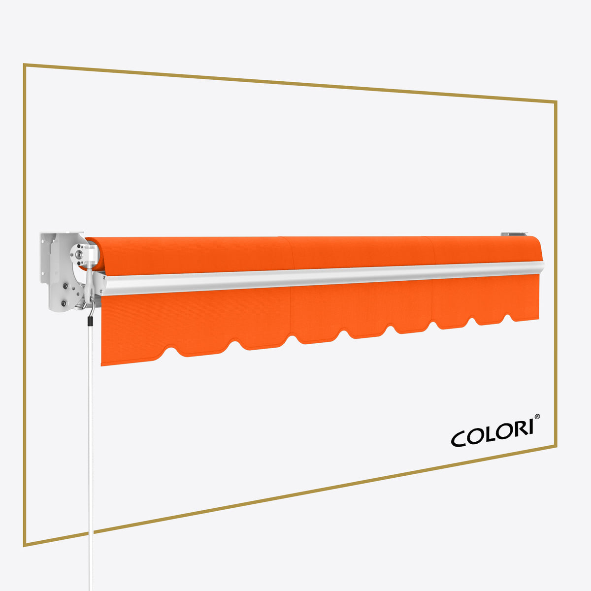 Copertină cu brațe articulate Standard Goldfish Orange