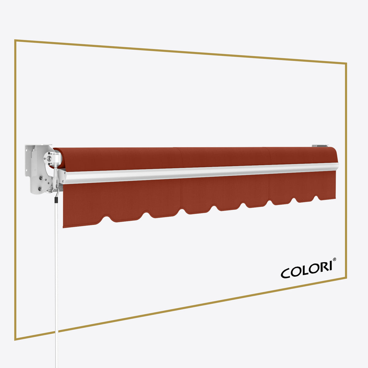 Copertină cu brațe articulate Standard Brick