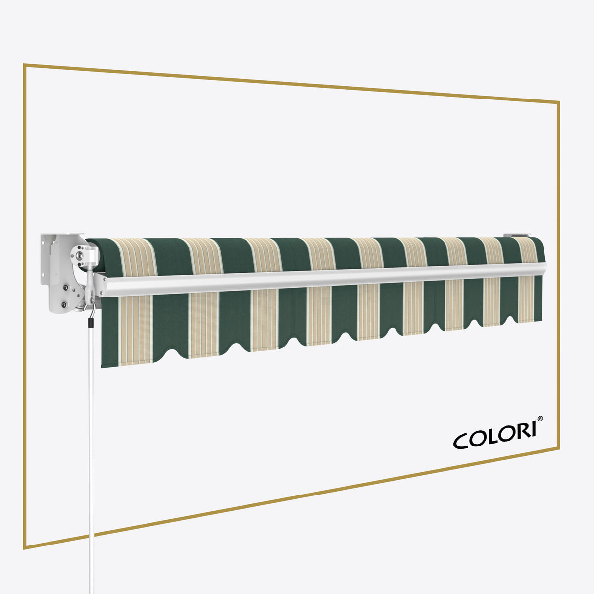 Copertină cu braț articulat Standard Forest Rye