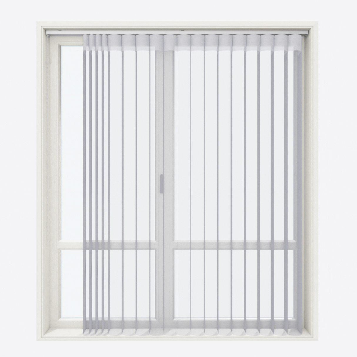 Jaluzele verticale tip zi și noapte Monaco 33 cm Formal Grey