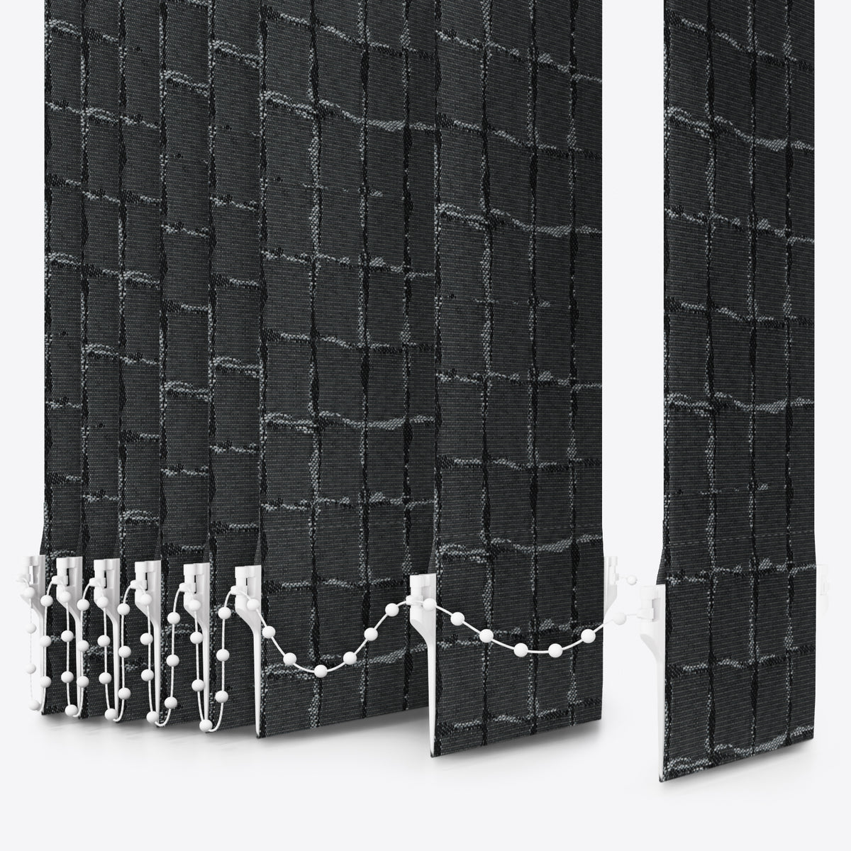 Lamele pentru jaluzele verticale Designo Charcoal