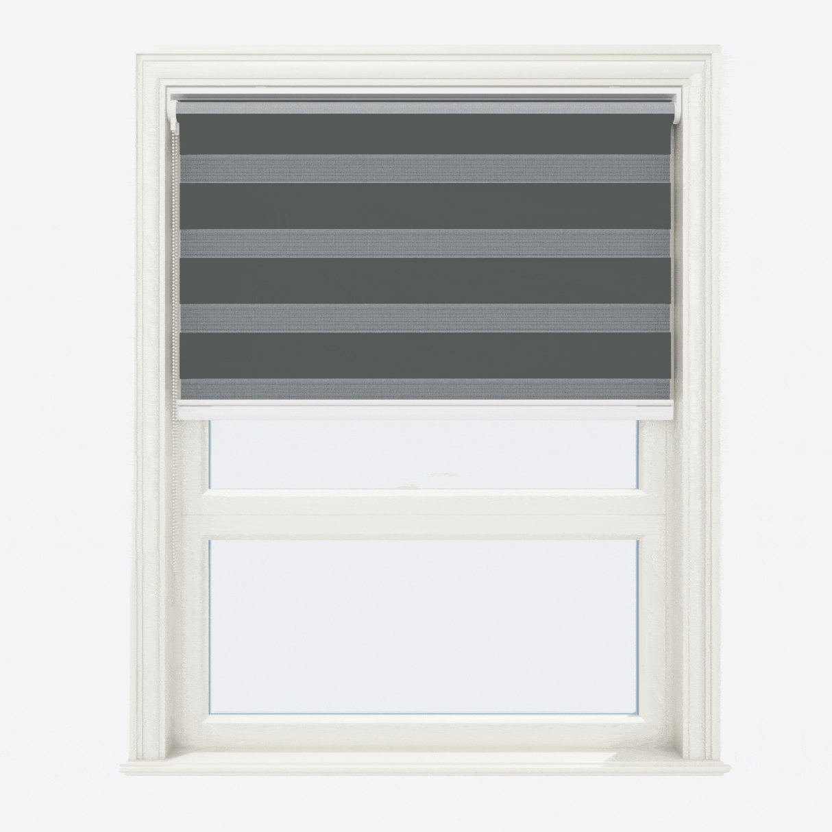 Jaluzele Impresia Day and Night Blackout Steeple Grey