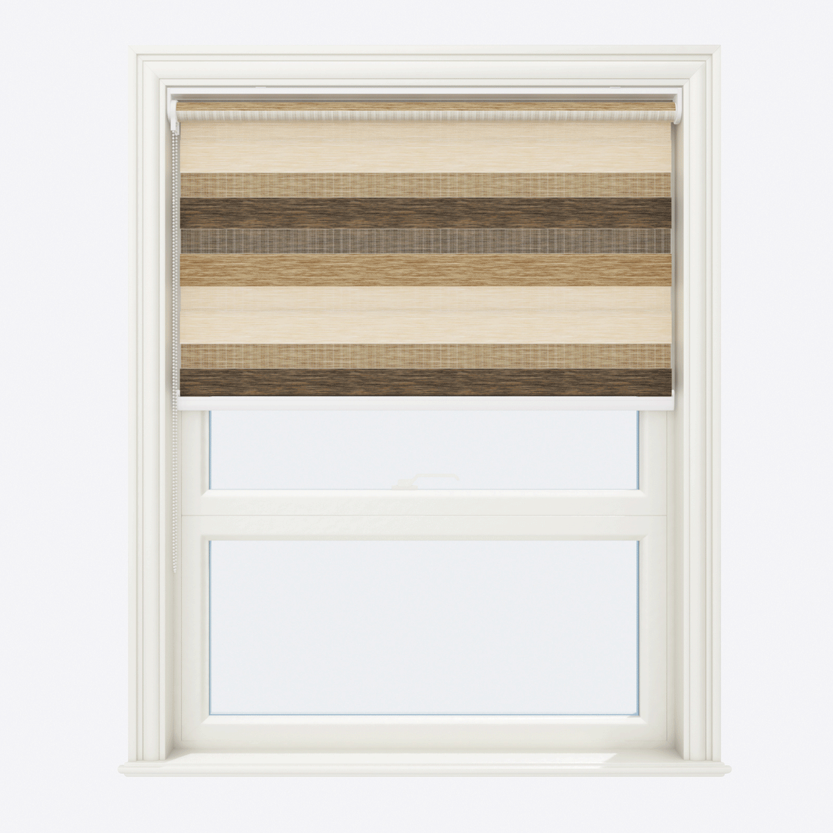 Jaluzele Impresia Zi și Noapte Wood TriTone Timber Cream