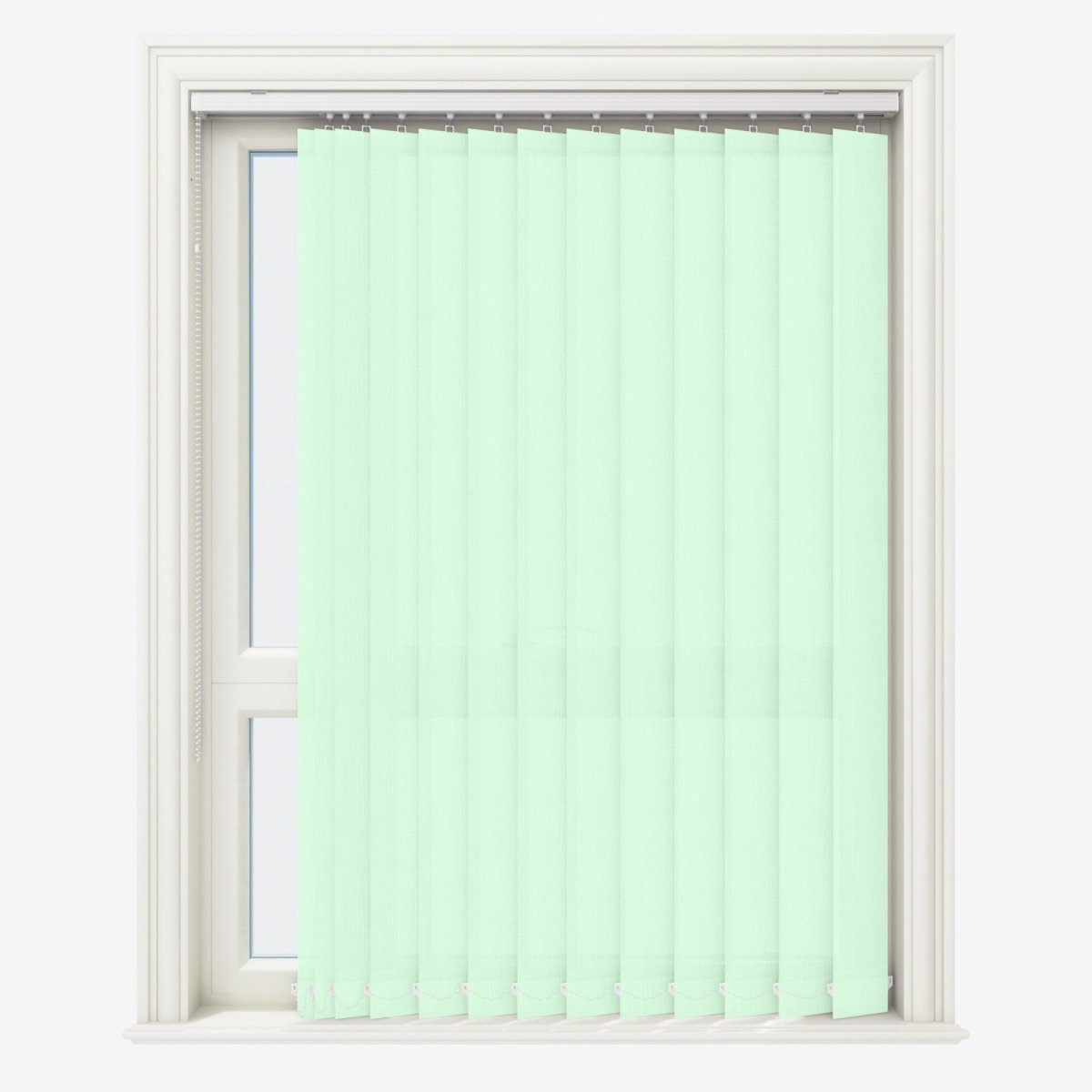 Pacific Pallid Green Vertical Blinds - Zen Shades