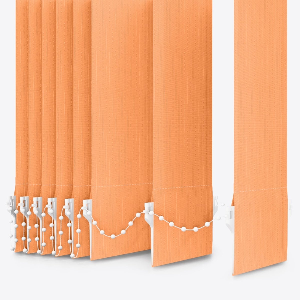 Pacific Papaya Vertical Blinds Replacement Slats - Zen Shades