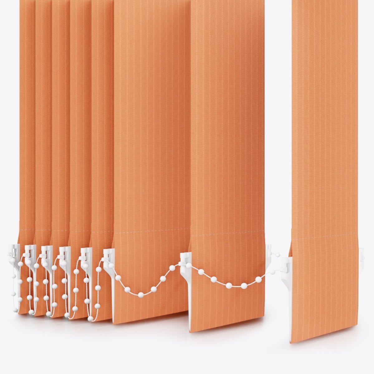 Pencil Stripe Autumn Sunset Vertical Blinds - Zen Shades