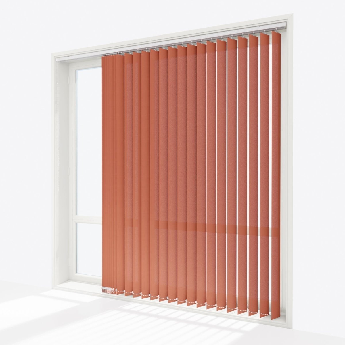 Pencil Stripe Langoustino Vertical Blinds Replacement Slats - Zen Shades