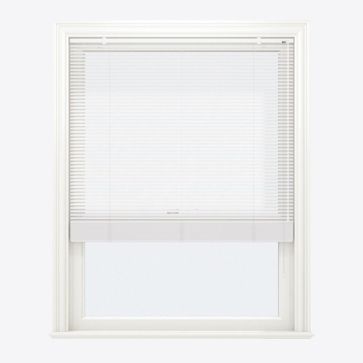 Perforated White Venetian Blinds - Zen Shades