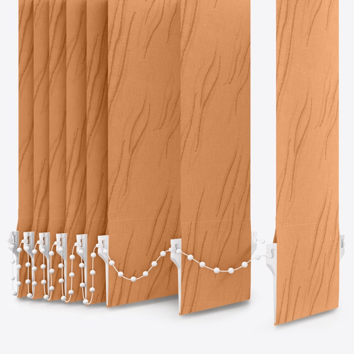 Solo Gold Earth Vertical Blinds - Zen Shades