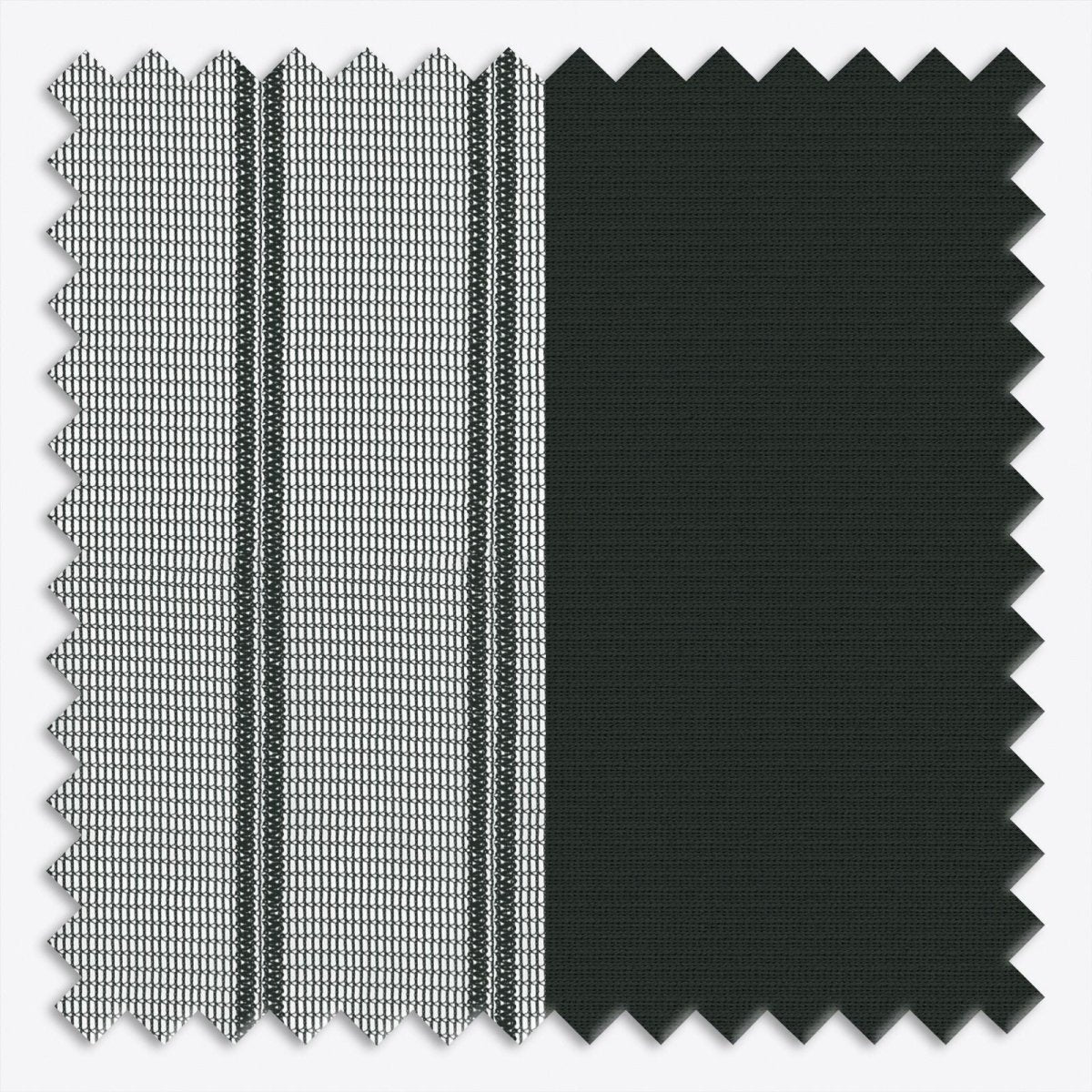Stripe Pirate Black Day & Night Vertical Sheer 40cm - Zen Shades