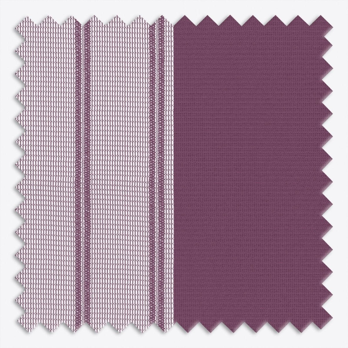Stripe Winter Bloom Day & Night Vertical Sheer 40cm - Zen Shades