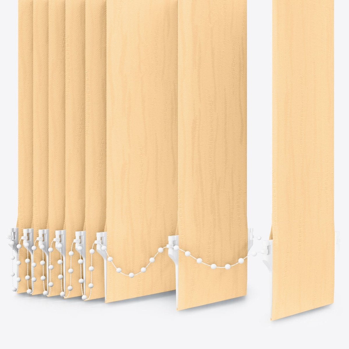 Van Gogh Knightley Straw Vertical Blinds - Zen Shades