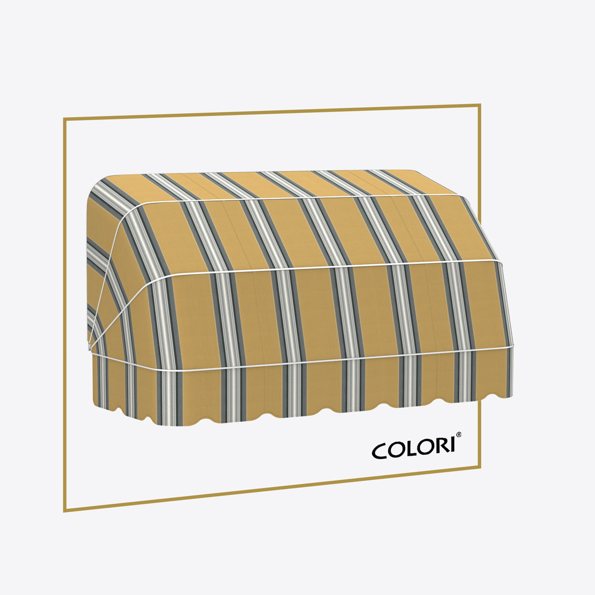 Copertină Cabrio Mustard Grey
