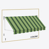 Copertină cu brațe căzătoare Classic Vivid Verde