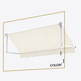 Marchiză cu brațe coborâtoare Clasic Signal White