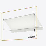 Copertină cu brațe coborâtoare Clasic Persian Taupe