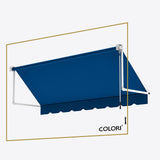 Copertină cu braț cădere clasic Yale Blue