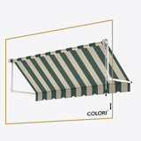 Copertină cu brațe coborâtoare clasică Forest Rye