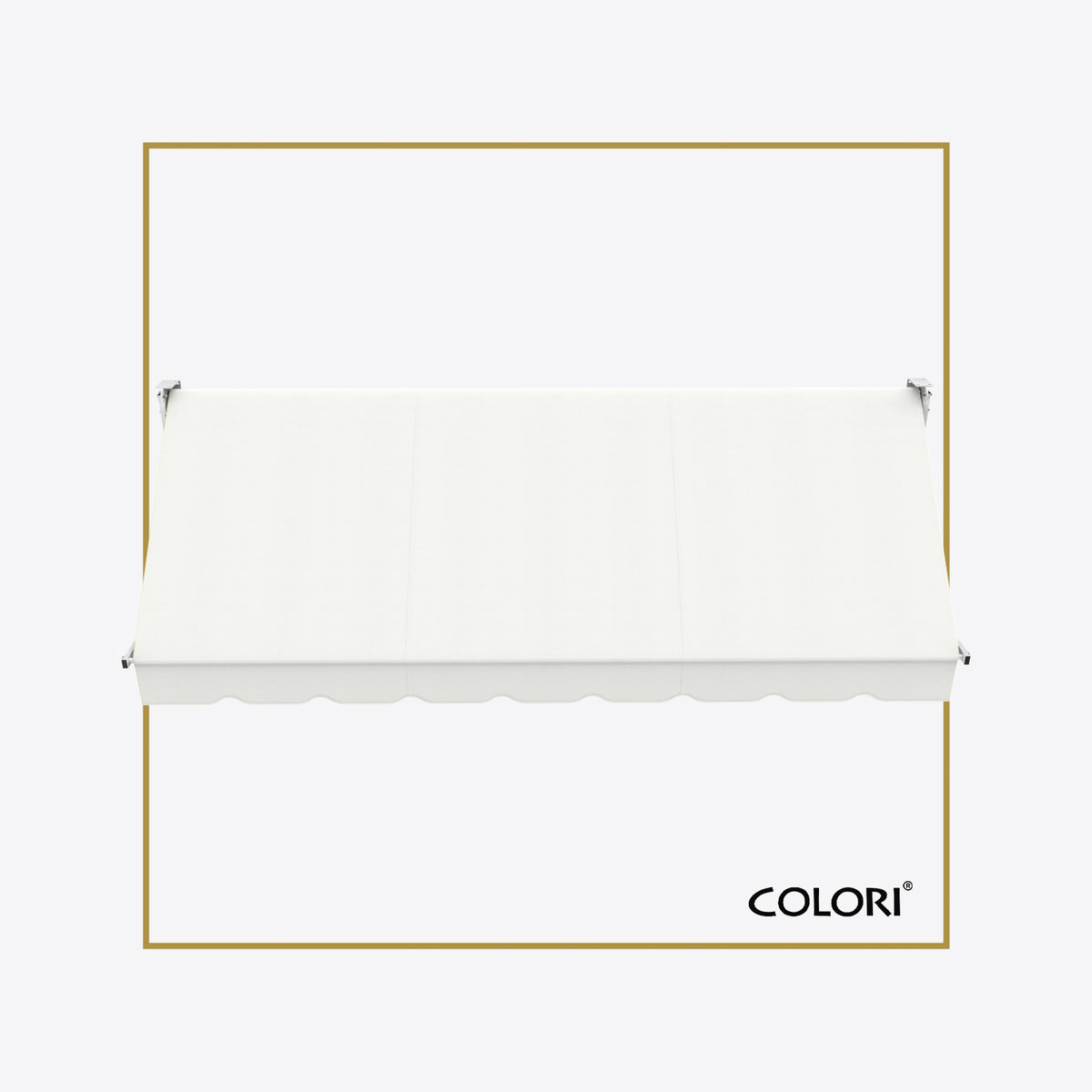 Copertină cu brațe coborâtoare Clasic Persian Taupe