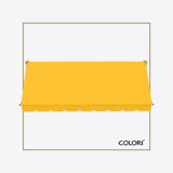 Copertină cu braț cădere clasică Marigold Yellow
