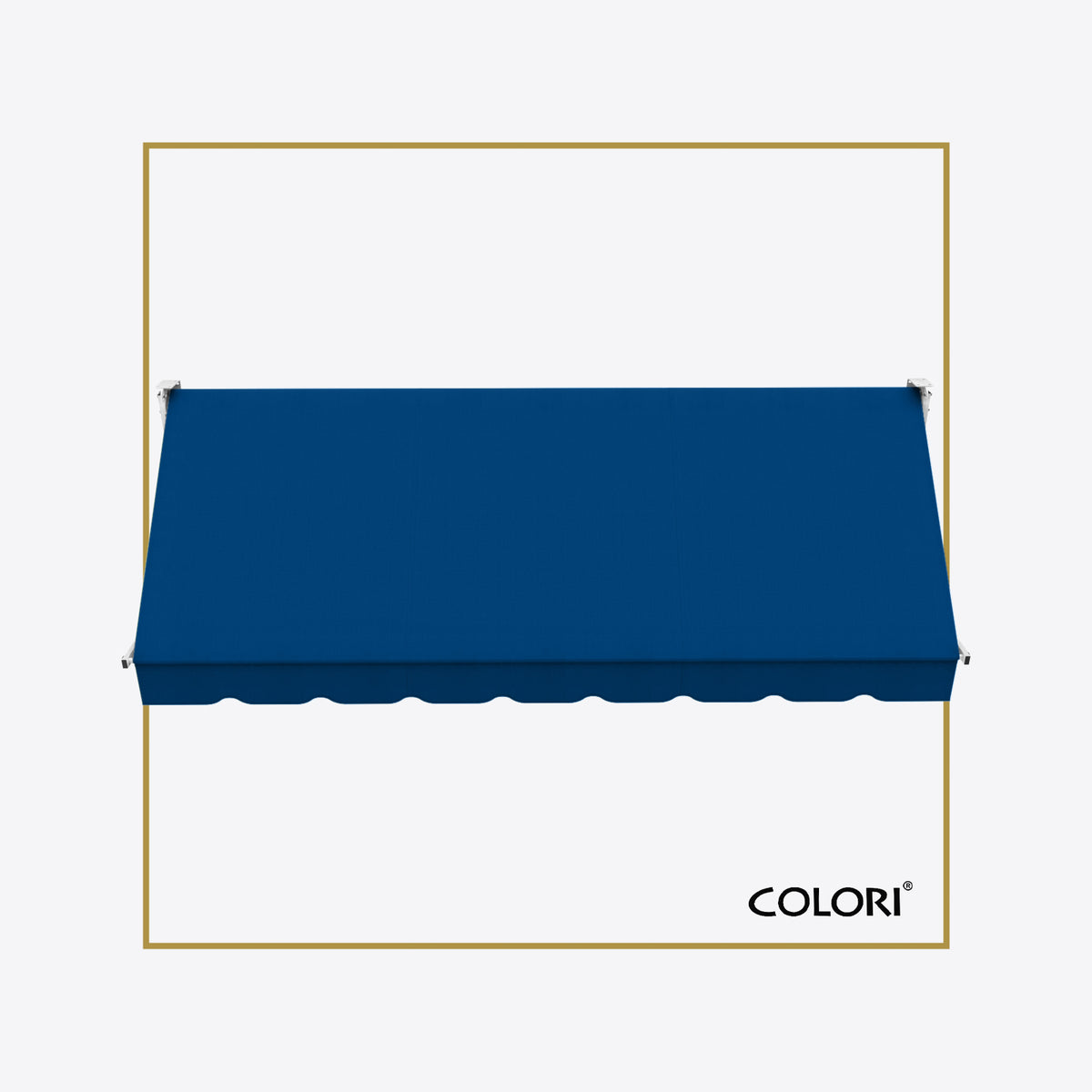 Copertină cu braț cădere clasic Yale Blue