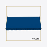 Copertină cu braț cădere clasic Yale Blue
